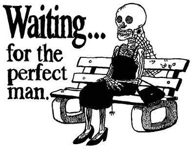 auf den perfekten mann warten