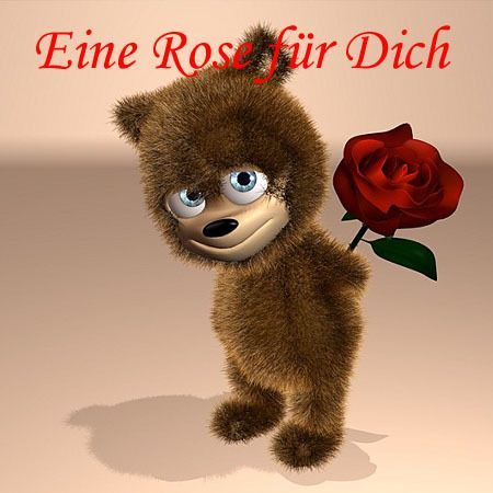 Eine Rose für dich