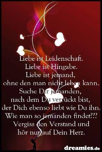 liebe ist leidenschaft