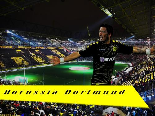 Lucas Barrios Borussia Dortmund 09