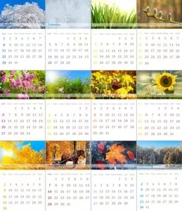 Professioneller Druck für Kalender